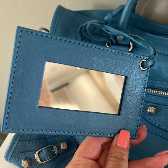 Never used. Balenciaga Blue Bag. - Picture 7 of 14
